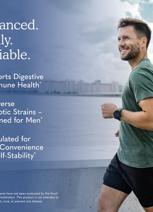 Garden of Life Probiotics for Men, Dr Formulated 50 Billion CFU 15 Probiotics for Digestive Health + Organic Prebiotic Fiber, Colon & Immune Support, Daily Gas Relief, Shelf Stable, 30 Capsules