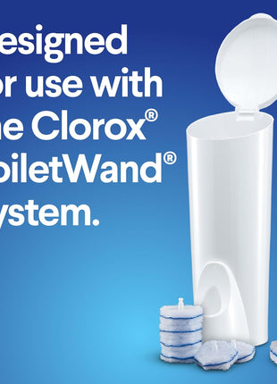 Clorox ToiletWand Disinfecting Refills, Disposable Wand Heads, 30 Count (Package May Vary)