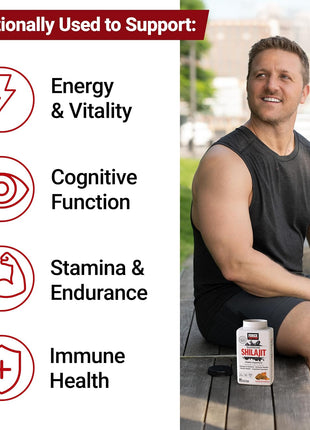 Force Factor Supreme Shilajit, Premium Himalayan Shilajit for Men & Women | Promote Energy, Stamina, Immune Health, Endurance & Focus, Smoked Old Fashioned Flavor, 60 Soft Chews