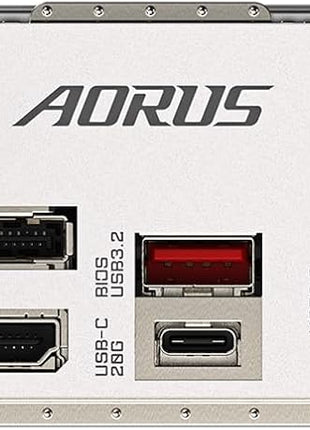 GIGABYTE Z790M AORUS Elite AX ICE LGA 1700 Intel Z790 M-ATX Motherboard with DDR5, Triple M.2, PCIe 5.0, USB 3.2 Gen2X2 Type-C, Intel Wi-Fi 6E, 2.5GbE LAN, Q-Flash Plus, EZ-Latch Plus
