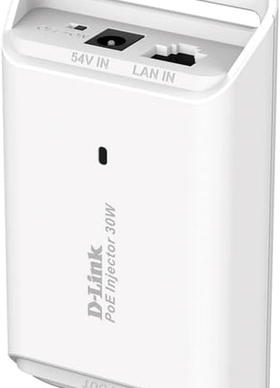 D-Link PoE Injector Adapter 1 Port Gigabit Power Over Ethernet DC Powers IP Camera, Access Points, VoIP Phones (DPE-301GI)
