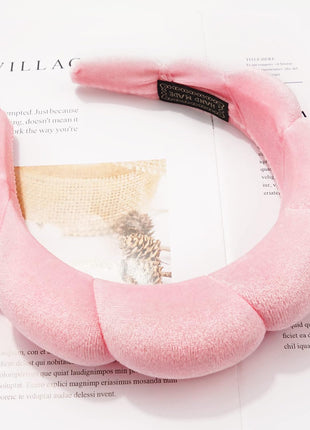 Ayesha Spa Headband for Washing Face Makeup Skincare Soft Sponge Hair band