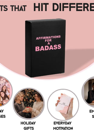shoprotik Badass Affirmation Cards   Daily Motivational and Inspirational Cards for Women