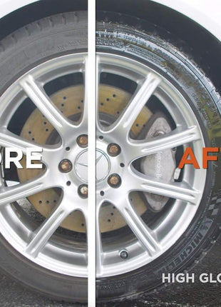 303 Products High Gloss Tire Shine And Protectant - Long Lasting, Water Based Formula - Lasts For Weeks - No Harmful Silicones - Lasts Weeks Not Days, 16 fl. oz. (30395CSR) Packaging May Vary