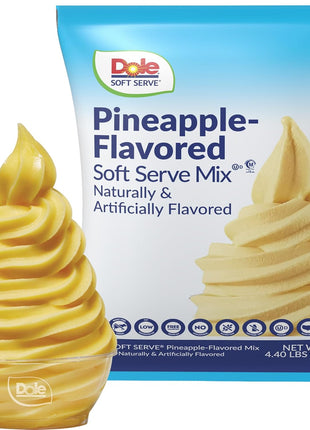 Dole Soft Serve Mix 4.75 Pound, pineapple, 70.4 Ounce