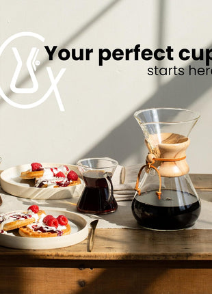 Chemex Bonded Filter - Natural Square - 100 ct - Exclusive Packaging