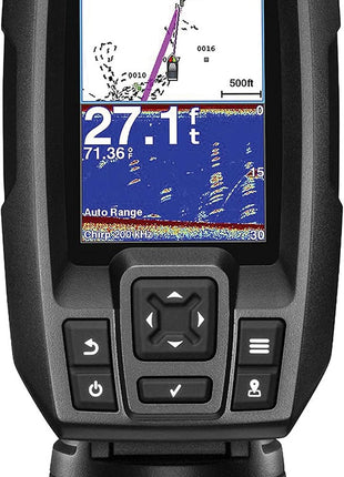 Garmin 010-01550-00 Striker 4 with Transducer, 3.5 inch GPS Fishfinder with Chirp