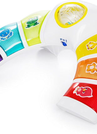 Baby Einstein Glow & Discover Light Bar Musical Toy, Activity Station, Sitting Up and Tummy Time Toy, Color and Animal Learning Toy, Infant Ages 3 Months+