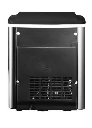 Frigidaire EFIC103-AMZ-SC Counter Top Maker with Over-Sized Ice Bucket, Stainless Steel, Self Cleaning Function, Heavy Duty, Stainless