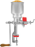 Victoria Manual Cast Iron Grain Mill with High Hopper, Premium Corn Grinding Mill and Grain Grinder, Made in Colombia