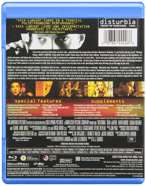 Disturbia (Blu-ray)