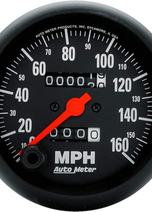 AUTO METER 2694 Z-Series in-Dash Mechanical Speedometer 3.375 in.