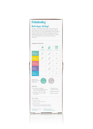 Frida Baby Silicone Paci Weaning System, BPA Free, Latex Free