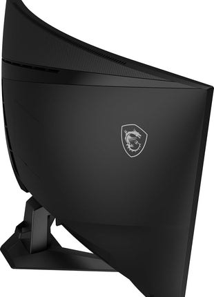 msi MAG 325CQF 32-inch 2560 x 1440 (QHD) Gaming Monitor, 180Hz, Adaptive-Sync, HDMI, DisplayPort, VESA Mountable, Tilt, Height Adjustable, Speaker, 0.5ms, Black