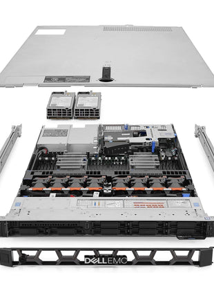 Dell PowerEdge R640 Server 2.10Ghz 32-Core 256GB RAM 4X 1.92TB SSD 4X Caddies (Renewed)