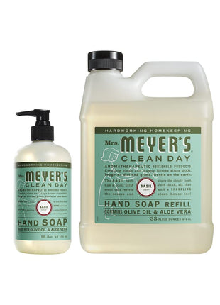 MRS. MEYER'S CLEAN DAY Hand Soap Refill, Lavender Scent, 33 Fl Oz Bottle