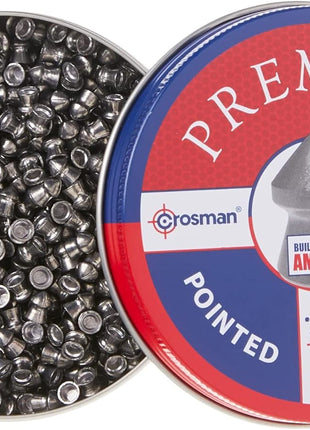 Crosman 7-P577 Pointed .177-Caliber Pellets, Lead(500-Count)