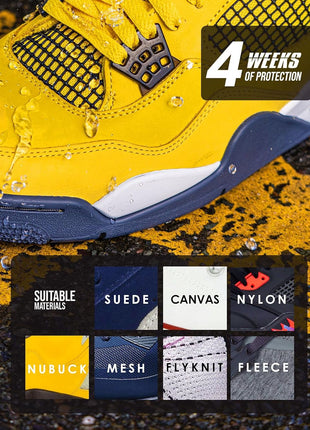 Crep Protect Shoe Protector Spray - Rain & Stain Waterproof Nano Protection for Sneaker, Leather, Nubuck, Suede & Canvas