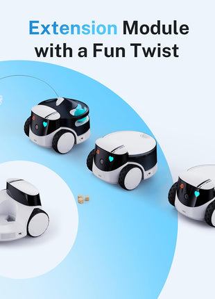 Enabot EBO ROLA Treat Dispenser Module for ROLA PetPal: Treat Toss, No Food Jamming Design, Airtight, Freshness-Locking, Remote App Control, Exclusively Designed for ROLA PetPal Smart Robot
