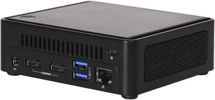 NUCS(Slim) BOX-155H Mini PC, Intel Core Ultra 7 Processor, Arc Graphics, Intel AI Boost, DDR5 5600 up to 96GB, Triple Storages, 4K Quad-Display, 2.5G Dual LAN, Wi-Fi 6E, 5 USB, ThunderboltTM 4