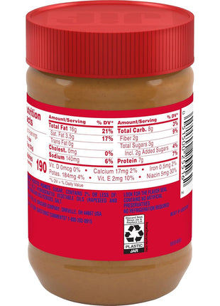 Jif Creamy Peanut Butter, 16 Ounces (Pack of 3)