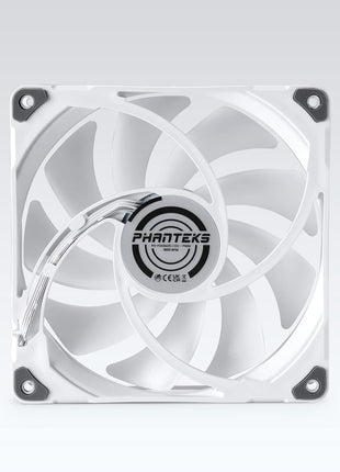 Phanteks (PH-F140SK_DRGB_PWM_WT01_3P) SK140 DRGB PWM Fan 3Pack – 3X 140mm Fan, high Airflow Nine-Blade Design, DRGB Lighting, Rubber dampening washers - White