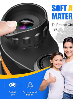 LET'S GO! Binocular for Kids, Compact High Resolution Shockproof Binoculars