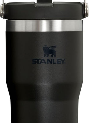 STANLEY IceFlow Flip Straw Tumbler with Handle 30 oz | Twist On Lid and Flip Up Straw | Leak Resistant Water Bottle | Insulated Stainless Steel |BPA-Free | Rose Quartz 1.0