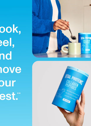 Vital Proteins Collagen Peptides Powder, Unflavored, 9.33oz | Grass-Fed Collagen Peptides, Supports Hair Skin & Nails, Bones & Joints, 13 Servings