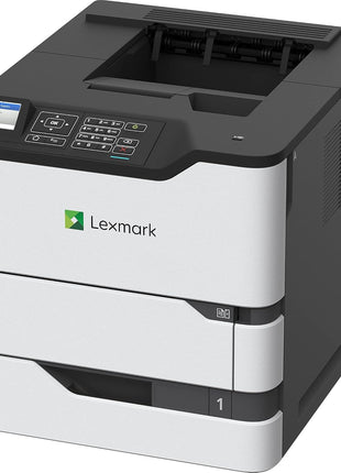 Lexmark MS821dn Monochrome Laser, Duplex (2-Sided) Printing: Integrated Duplex, 2.4-inch Color LCD Display, Print Speed: Up to 55 ppm, Recommended Monthly Page Volume: 3000-50000 Pages(50G0100)