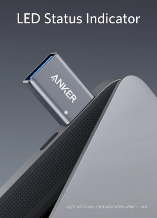 Anker USB C Adapter (2 Pack), USB C to USB Adapter High-Speed Data Transfer | for MacBook Pro 2020, iPad Pro 2020, Samsung Notebook 9, Dell XPS and More Type C Devices