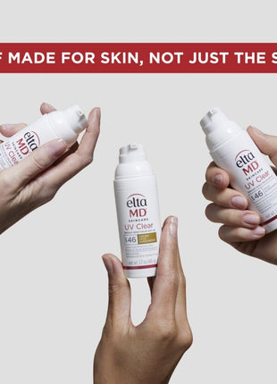 EltaMD UV Clear Face Sunscreen SPF, Oil-Free Sunscreen with Zinc Oxide, Dermatologist Recommended