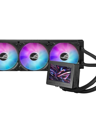 ASUS ROG Ryujin III 360 All-in-one Liquid CPU Cooler with 360mm Radiator. Asetek 8th gen Pump, 3X Noctua industrialPPC 120mm Fans, 3.5" Color LCD, 6 Year Warranty