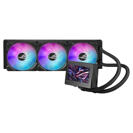 ASUS ROG Ryujin III 360 All-in-one Liquid CPU Cooler with 360mm Radiator. Asetek 8th gen Pump, 3X Noctua industrialPPC 120mm Fans, 3.5" Color LCD, 6 Year Warranty
