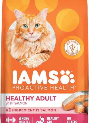 IAMS Proactive Health Dry Cat Food, Healthy Cat Food Dry Recipe for Adults, with Chicken 22 lb. Bag