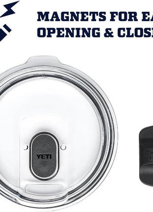 YETI Rambler 30 oz Stainless Steel Vacuum Insulated Tumbler w/MagSlider Lid, Black