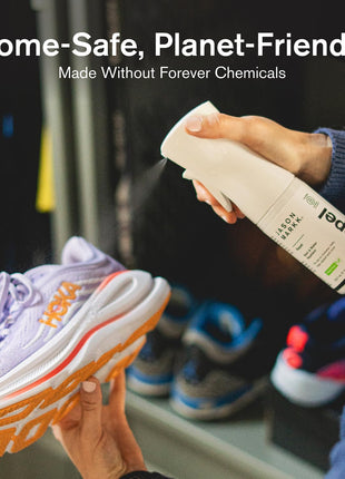 Jason Markk Shoe Protector Repel Spray, Water & Stain Repellent for Shoe and Sneaker Care, Non-Aerosol Footwear Protector Spray, Safe for Leather, Suede, Nubuck, Cotton, Knits, 5.4oz