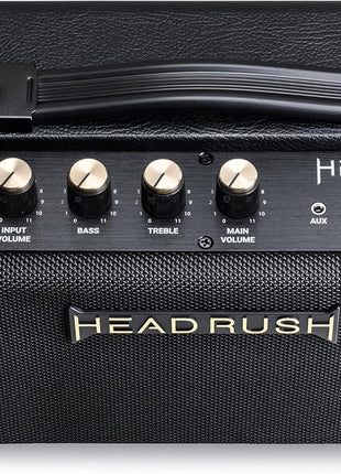 HeadRush FRFR-GO 30W Portable Electric Guitar Amplifier for Modellers | Portable Full-Range Flat-Response Speaker with Bluetooth, Rechargeable Battery for Multi-FX and Amp Modeling Pedals