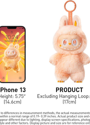 POP MART THE Monsters LABUBU Big into Energy Vinyl Plush Pendant Blind Box | LABUBU Doll, Blind Box Figures, Plush Keychain, Bag Charms, Random Design Collectible Tie Dye Toys, Single Box