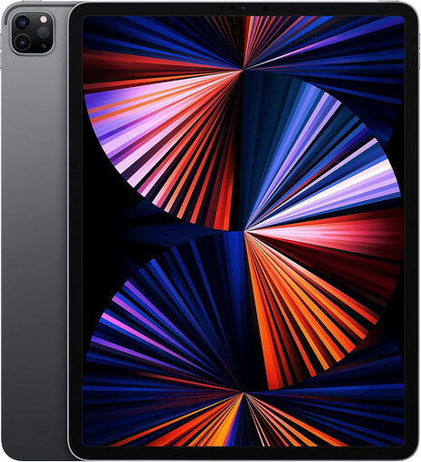 Apple iPad Pro (5th Generation, 12.9-inch, 2021), 128GB, Wi-Fi, Space Gray (Renewed)
