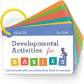 Lulu & You Baby Activity Cards - Playtime Ideas Focused on Baby Development and Stimulation - Newborn Activities from Birth to 1 Year â€“ 0-12 Months Old Baby Must Haves - Baby Activity Book
