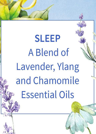Garden of Life Essential Oils, 100% Organic and Pure Lavender Essential Oil Plus Ylang Ylang & Chamomile - Sleep Blend for Diffusers, Home, Skin & Body Care - Calming, Relaxing, Peaceful, 0.5 fl oz