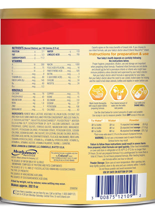 Enfamil NeuroPro Baby Formula, Brain Building Duo DHA & MFGM, Exclusive Immune Supporting HuMO6 Blend, Powder Infant Formula, Baby Milk, 28.3 Oz Value Can