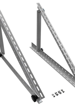Renogy 28in Adjustable Solar Panel Mount Brackets, with Foldable Tilt Legs on Any Flat Surface for RV, Roof, Boat, Any Off-Grid Systems