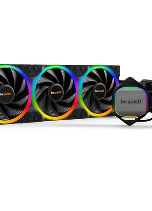 be quiet! Pure Loop 2 FX 360mm, CPU Liquid Cooler for Intel Core i3/i5/i7/i9 or AMD Ryzen 3/5/7/9, ARGB LED Illumination, 3X Light Wings PWM high-Speed Fan -BW015