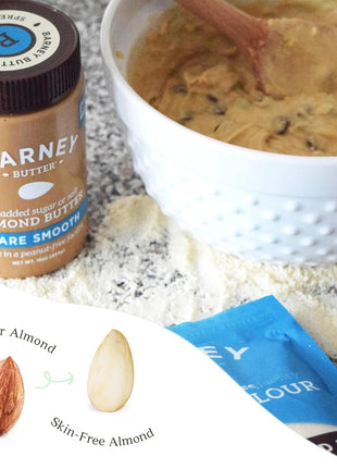Barney Butter Almond Butter, Bare Smooth, 16 Ounce Jar, No Added Sugar or Salt, Skin-Free Almonds, No Stir, Non-GMO, Gluten Free, Keto, Paleo, Vegan
