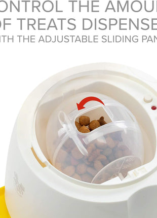 Arf Pets Dog Treat Dispenser with Remote Button – Dog Memory Training Activity Toy – Treat While Train, Promotes Exercise by Rewards, Improves Memory & Positive Training for A Healthier & Happier Pet