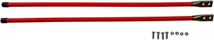 Buyers Products 1308110 Fluorescent Nylon Orange Bumper Guide Kit, 3/4 Inch Diameter Sight Rods, 36 Inch Pair, Bolt On, High Visibility Plow & Bumper Markers for Pickup Trucks