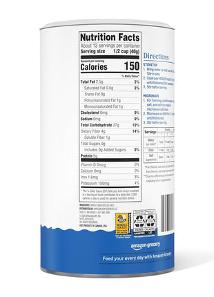 Happy Belly, Old Fashioned Oats, 18 Ounce