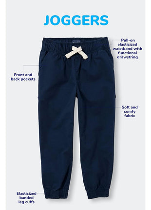 The Children's Place Baby Boys And Toddler Boys Pull on Jogger Shorts,Fin Gray/Flax/Tidal 3 Pack,5T